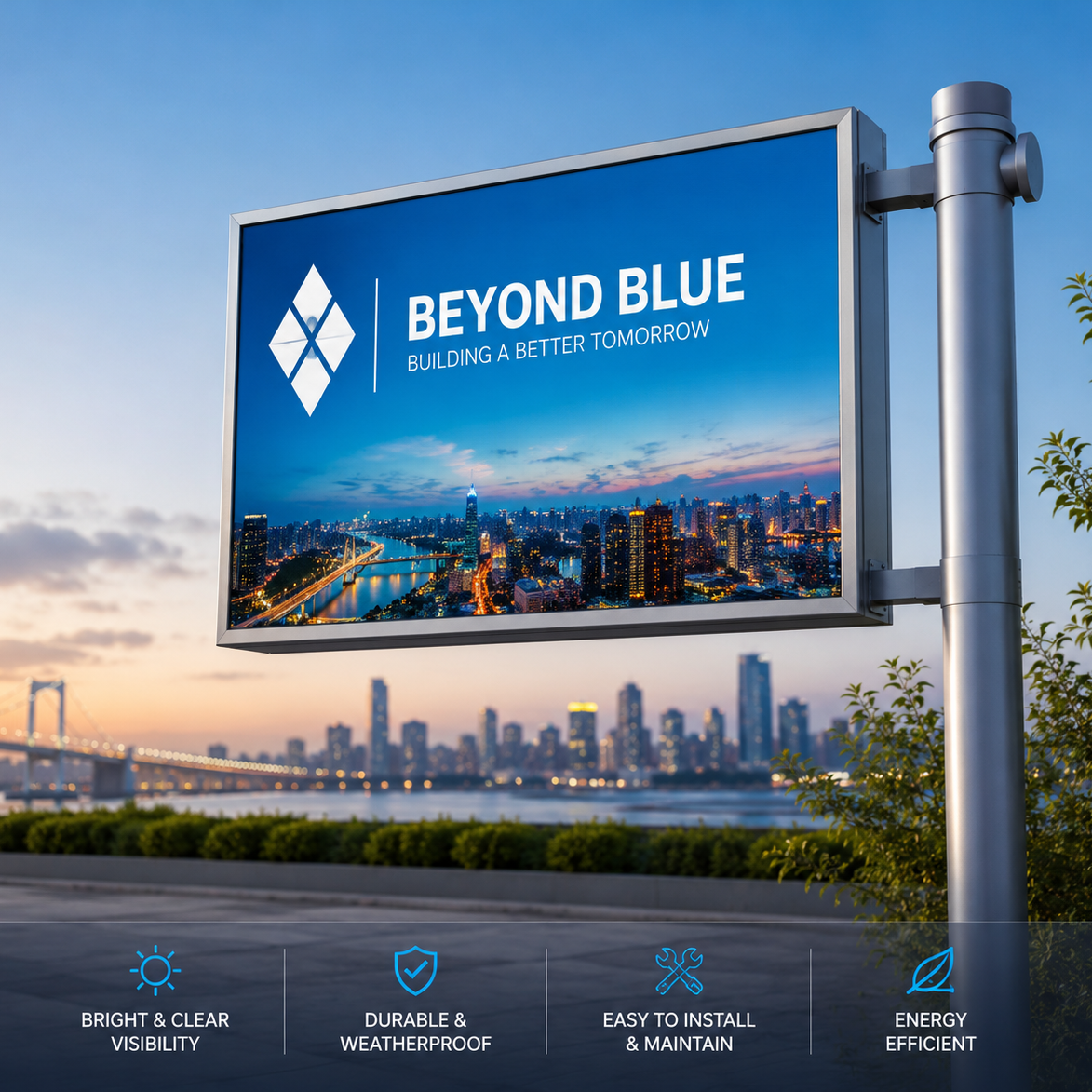Indoor & Outdoor LED Display Screen for Conference Hall, Event & Corporate Presentation - Image 3