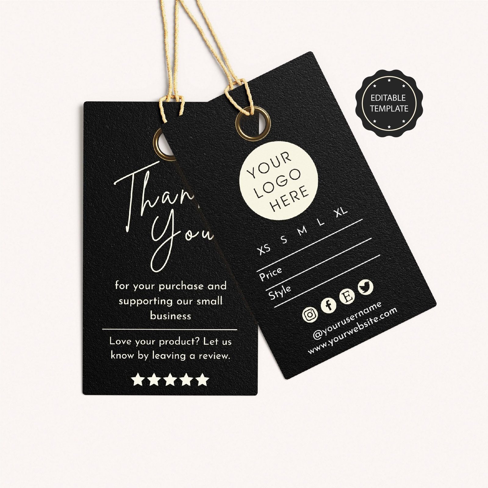 Custom Hang Tag Printing | Premium Clothing & Product Hang Tag - Image 5